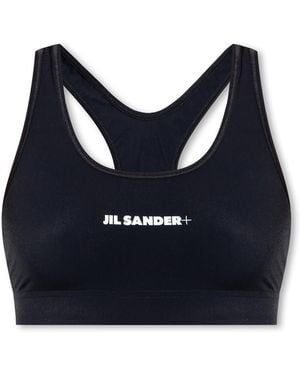 Jil Sander Training Crop Top - Blue