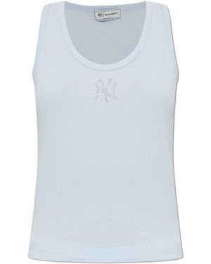 Sporty & Rich Top From The '47 & The New York Yankees' Collection - White