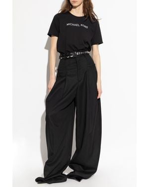 MICHAEL Michael Kors T-Shirt With Logo - Black