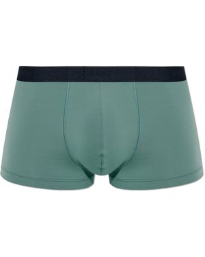 Hanro Boxers From The 'Micro Touch' Collection - Green