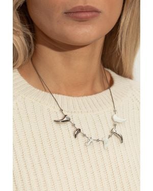 Marni Brass Necklace - Natural