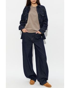 Gestuz 'Gzmae' Denim Shirt - Blue