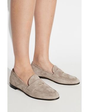 Max Mara "Orafo" Loafers Shoes - Natural