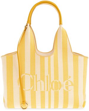 Chloé Bag 'Stripy Small' - Yellow
