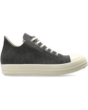 Rick Owens 'Low Sneaks' Sports Shoes - Black