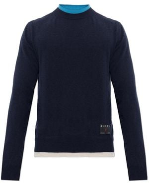 Marni Cashmere Jumper - Blue