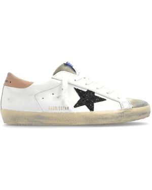 Golden Goose "Super-Star Classic With List" Sports Shoes - White