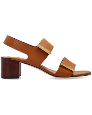 Tod's Heeled Sandals 'Cuoio' - Brown