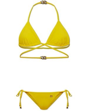 Dolce & Gabbana Two-Piece Swimsuit - Yellow