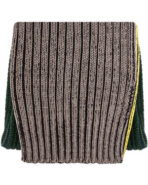 Homme Plissé Issey Miyake Wool Scarf - Black