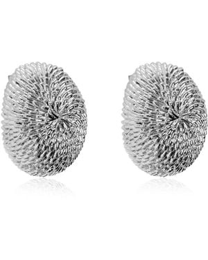 Jacquemus Brass Earrings 'Herisson' - Metallic