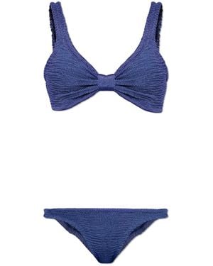 Paramidonna Two-Piece Swimsuit "Salma" - Blue