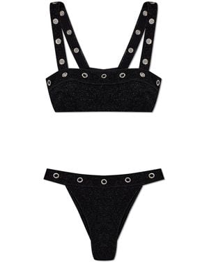 Oséree Two-Piece Swimsuit - Black