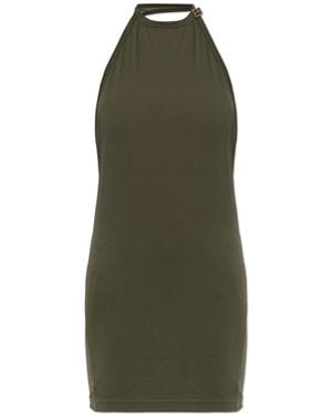 Balenciaga Top With Bare Shoulders - Green