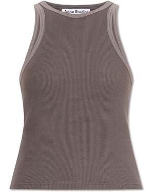Acne Studios Sleeveless Top - Brown