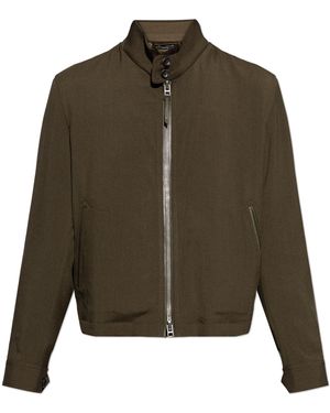 Tom Ford Wool Jacket - Green