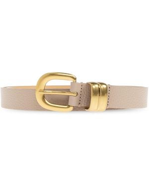By Malene Birger Leather Belt "Zoilo" - Natural