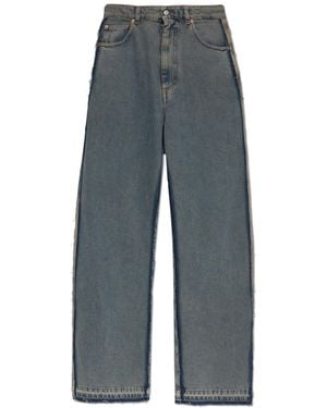 MM6 by Maison Martin Margiela Wide-Leg Jeans - Blue