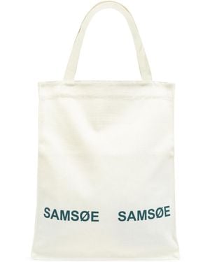 Samsøe & Samsøe ‘Luca’ Shopper Bag - White