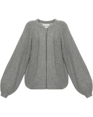Lisa Yang Cashmere Cardigan 'Thena' - Grey