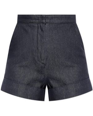 Max Mara Denim Shorts 'Calca' - Blue