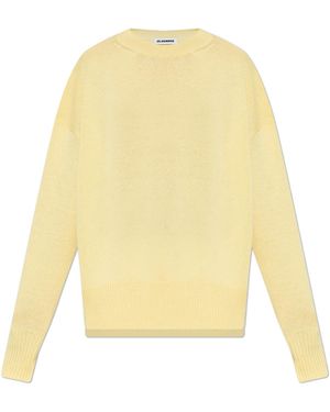 Jil Sander Loose-Fitting Cashmere Jumper - Yellow