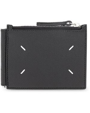 Maison Margiela Wallet With Logo - Black