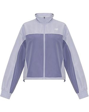New Balance 'Wj6279Fy' Oversize Jacket - Purple