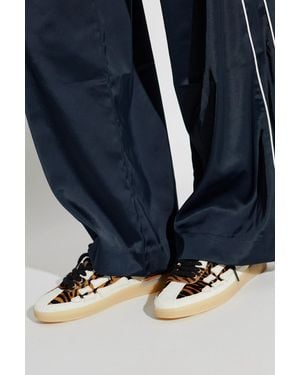 Amiri 'Leopard Pacific Bones' Sports Shoes - Blue