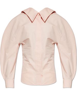 Givenchy Shirt With A Slit - Pink