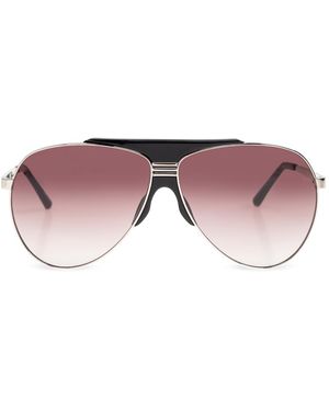 The Attico "Amelia" Sunglasses - Purple