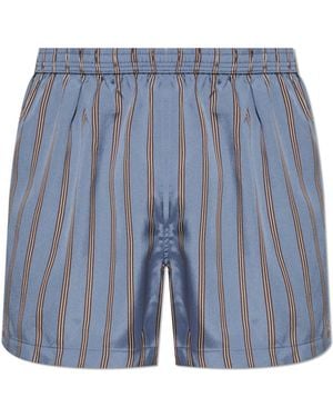 Tom Ford Silk Boxers - Blue