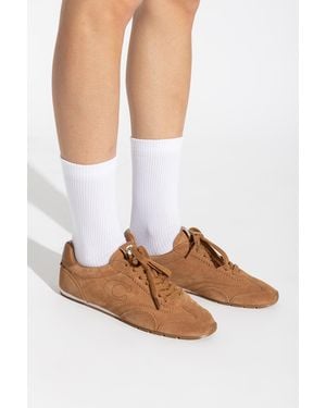 COACH Sports Shoes Flat" - White