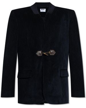 Moschino Pinstripe Blazer - Black