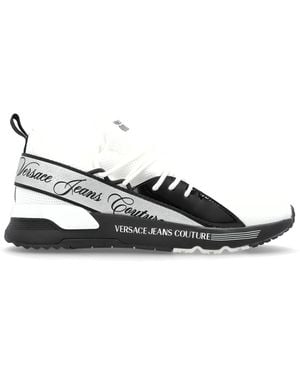 Versace Jeans Couture Sports Shoes With Printed Logo - White