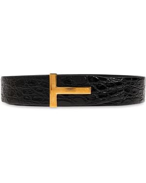 Tom Ford Double-Sided Belt - Black