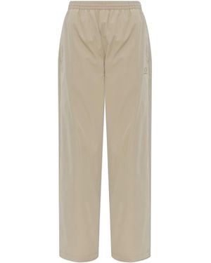 Balenciaga Wide-Leg Trousers - Natural