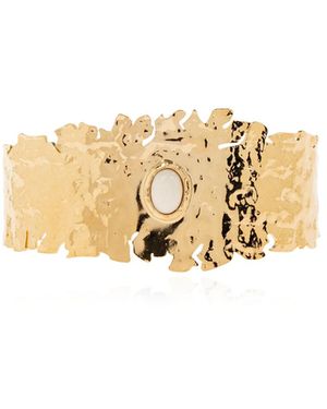 Isabel Marant Organic-Shaped Bracelet - Metallic