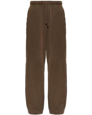American Vintage Straight-Leg Joggers - Brown