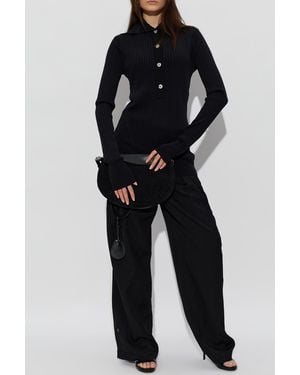 Entire studios Pants With Side Stripes - Blue
