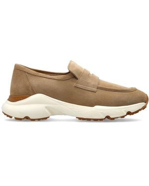 Tod's Suede Sports Shoes - Natural