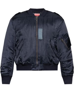 KENZO Insulated 'Bomber' Jacket - Blue