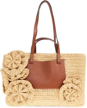 Ulla Johnson Shopper Bag "Lali Floral" - Natural