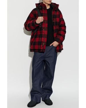 Woolrich Hooded Down Jacket - Blue
