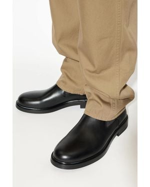 Burberry 'Pembroke' Ankle Boots - Natural