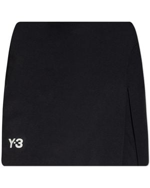 Y-3 Skirt With Shorts Tennis Us Collection - Black