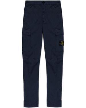 Stone Island Cargo Trousers - Blue