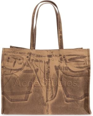 Acne Studios Bag With Logo - Brown