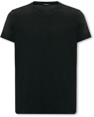 Tom Ford Cotton T-Shirt - Black