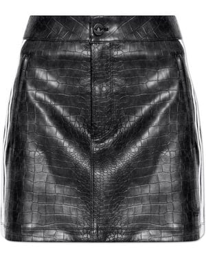 adidas Originals Short Skirt With Logo - Black
